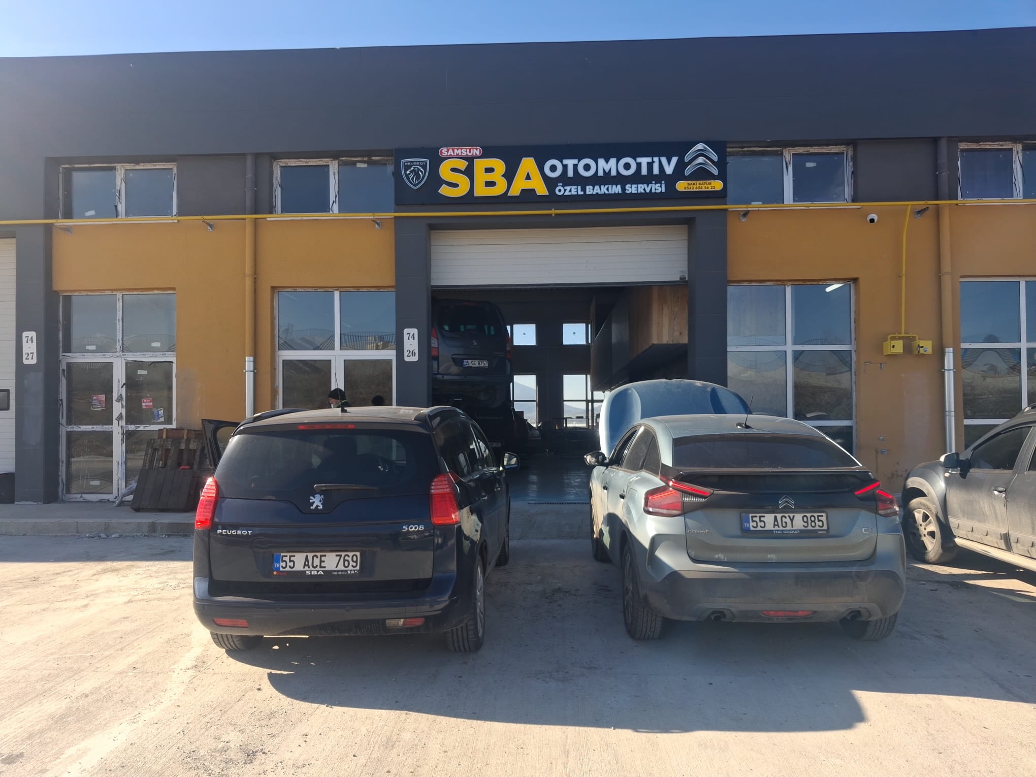 Samsun SBA Otomotiv is yeri